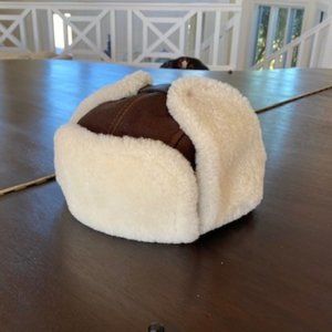 B-3 Sheapskin Aviator Hat